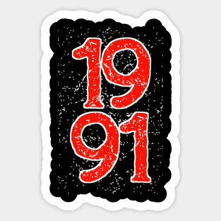 1991 Sticker